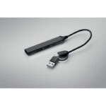 Promotivni USB 4 port hub 19 cm CURRENT - Slika 6